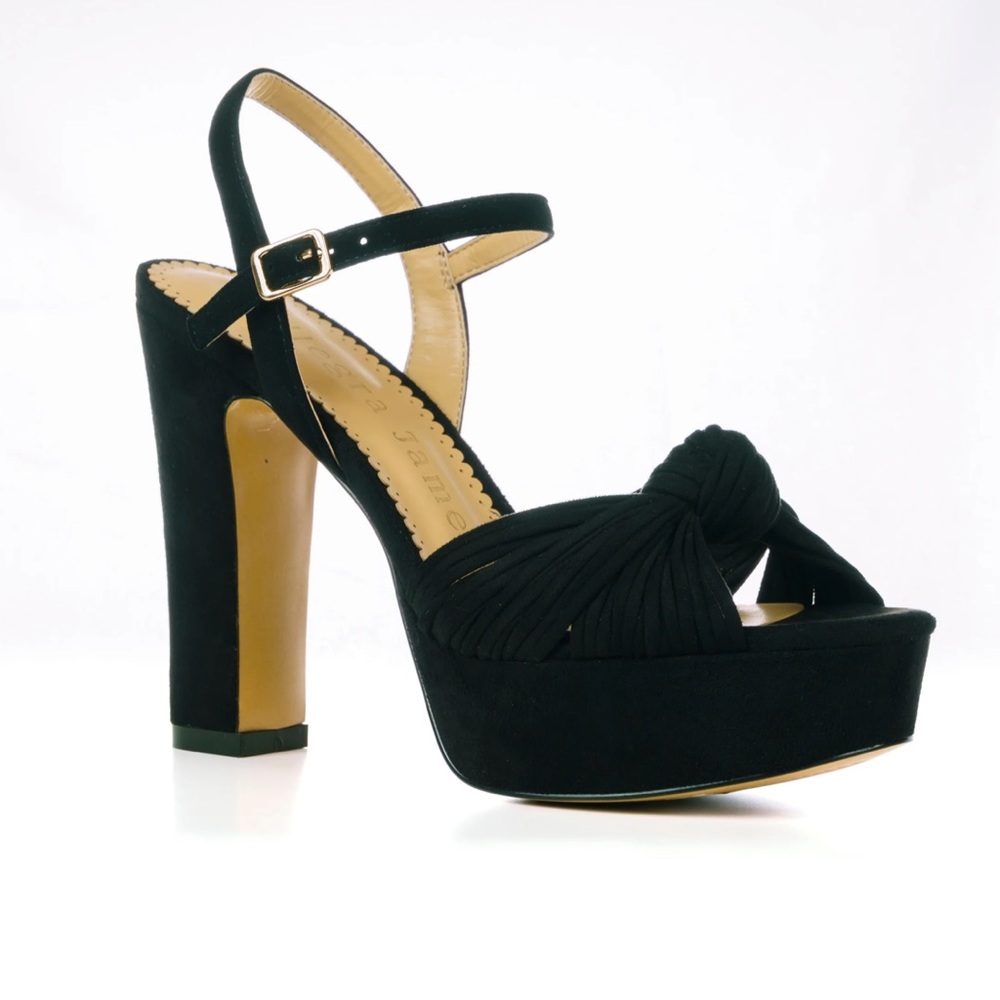 Allegra James platform sandals
